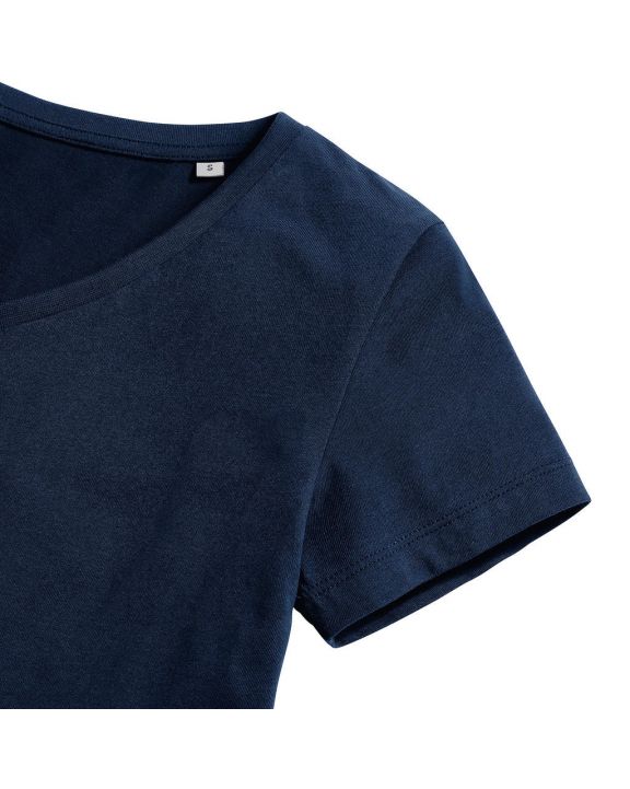 T-Shirt RUSSELL Ladies' Pure Organic V-Neck Tee personalisierbar