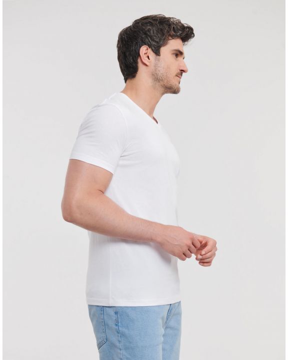 T-shirt RUSSELL Men's Pure Organic V-Neck Tee voor bedrukking & borduring