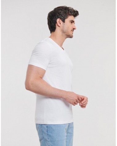 T-shirt personnalisable RUSSELL Men's Pure Organic V-Neck Tee