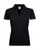 Poloshirt TEE JAYS Women's Luxury Stretch V Polo voor bedrukking & borduring