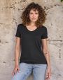 TEE JAYS Women's Luxury V-Neck Tee T-Shirt personalisierbar