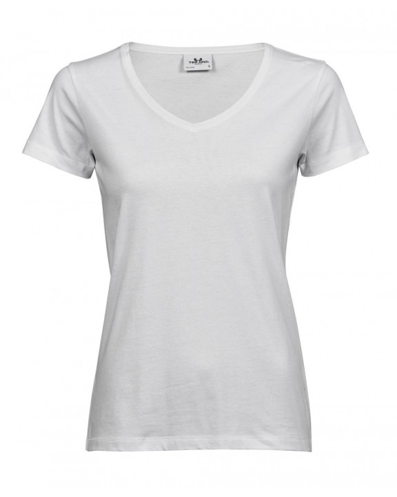 TEE JAYS Women's Luxury V-Neck Tee T-Shirt personalisierbar