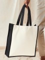 Tote bags à personnaliser WESTFORDMILL GALLERY CANVAS TOTE naturel/noir