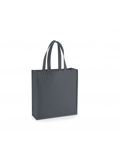 WESTFORDMILL GALLERY CANVAS TOTE gris graphite personnalisable
