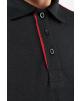 Polo personnalisable WK. DESIGNED TO WORK Polo Day To Day contrasté manches courtes homme