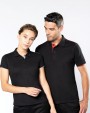 Polo personnalisable WK. DESIGNED TO WORK Polo Day To Day contrasté manches courtes homme