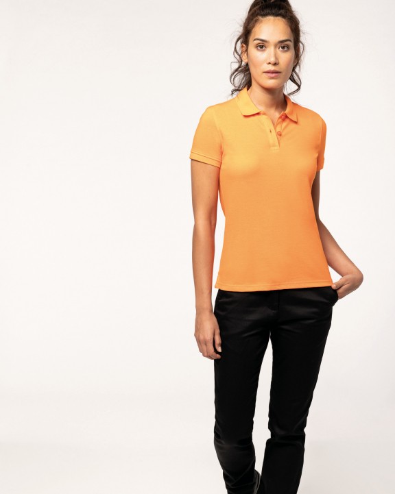 WK. DESIGNED TO WORK Kurzarm-Polohemd für Damen Poloshirt personalisierbar