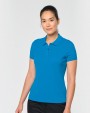 WK. DESIGNED TO WORK Kurzarm-Polohemd für Damen Poloshirt personalisierbar