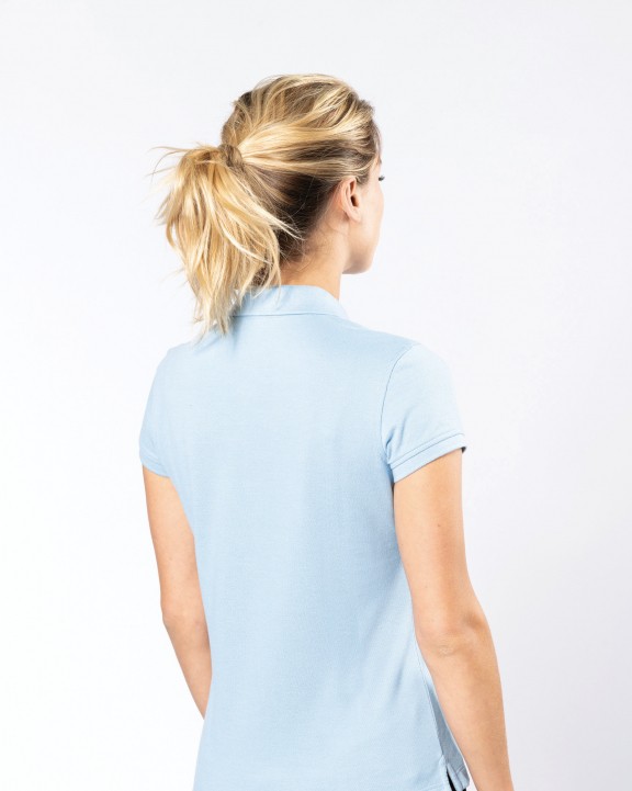 WK. DESIGNED TO WORK Kurzarm-Polohemd für Damen Poloshirt personalisierbar