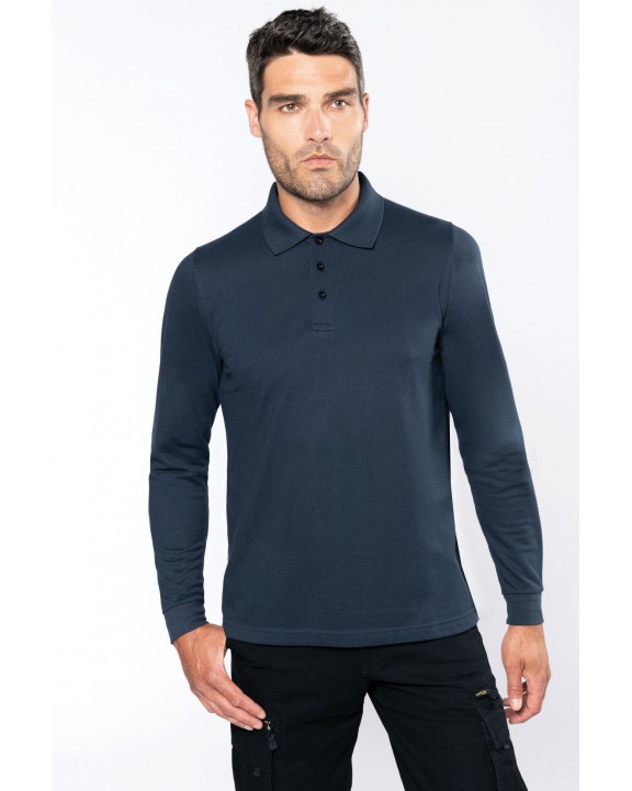 Poloshirt WK. DESIGNED TO WORK Polo lange mouwen voor bedrukking &amp; borduring