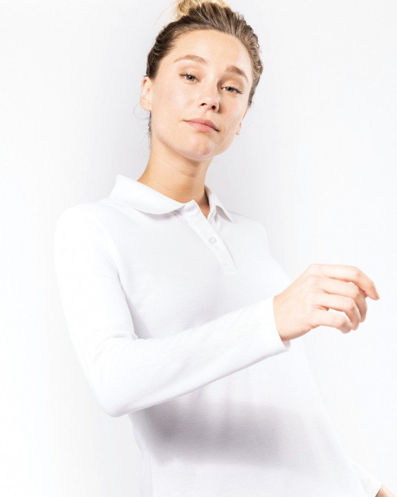 Polo personnalisable WK. DESIGNED TO WORK Polo manches longues femme