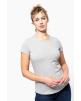 T-shirt KARIBAN Dames-t-shirt ronde hals korte mouwen voor bedrukking & borduring