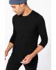 T-shirt personnalisable KARIBAN T-shirt col rond manches longues homme
