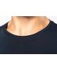T-shirt KARIBAN Bio T-shirt kraag met onafgewerkte rand korte mouwen voor bedrukking & borduring