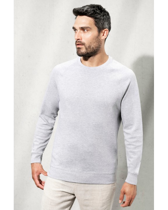 Sweater KARIBAN Sweater piqué bio voor bedrukking &amp; borduring