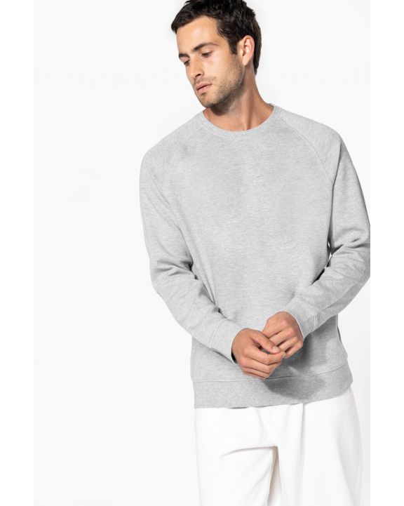 Sweater KARIBAN Sweater piqué bio voor bedrukking & borduring