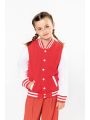 KARIBAN Kinder-College Jacke Jacke personalisierbar