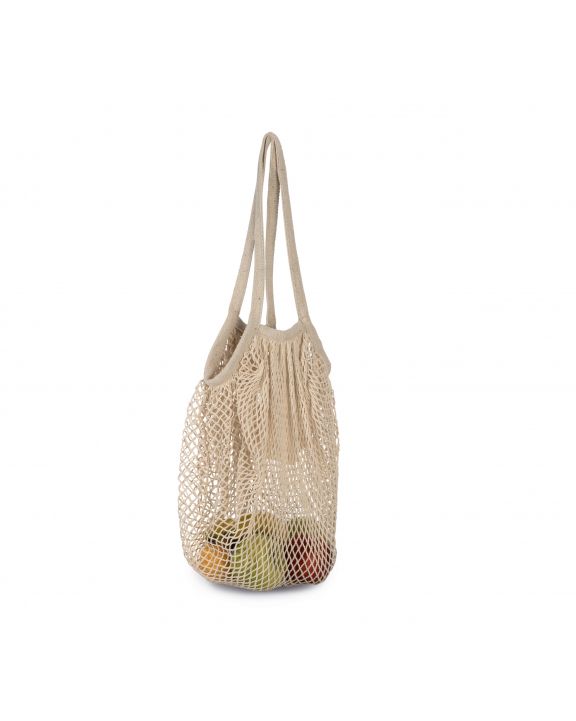 Tote Bag KIMOOD Einkaufsnetztasche aus Baumwolle personalisierbar