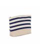 Tas & zak KIMOOD Tasje met marineprint voor accessoires voor bedrukking & borduring