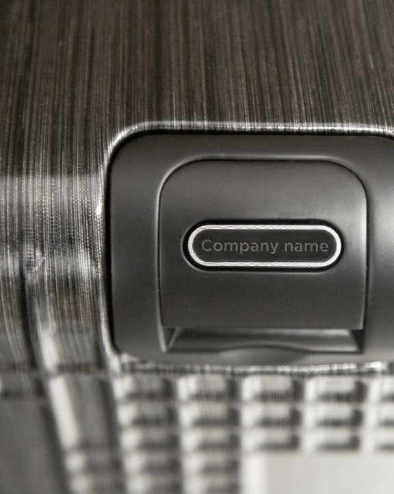 Tas & zak KIMOOD Cabinetrolley 'Geoline' met 4 zwenkwieltjes voor bedrukking &amp; borduring