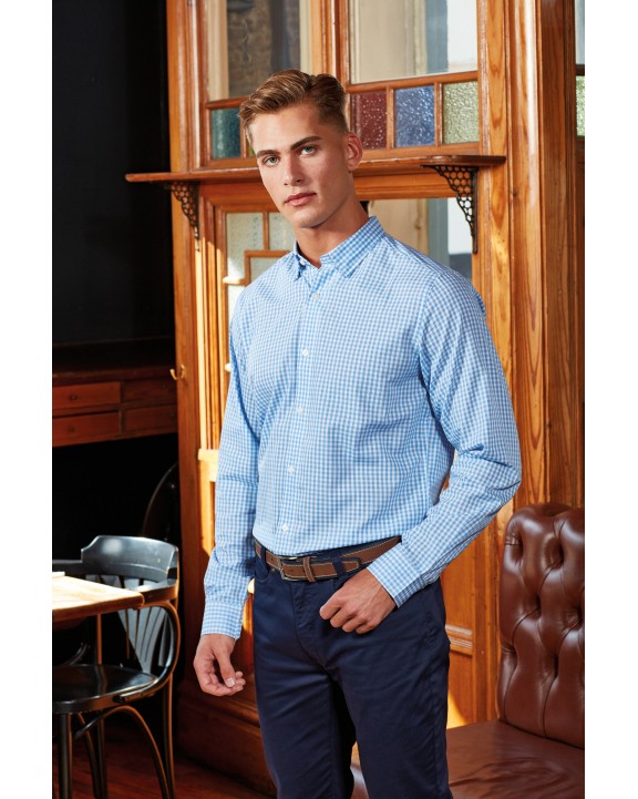 Chemise personnalisable PREMIER Chemise vichy gros carreaux