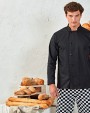 Jas PREMIER Koksjasje met lange mouwen “Essential” voor bedrukking &amp; borduring