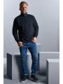 Sweater RUSSELL Sweater met ritskraag Authentic voor bedrukking &amp; borduring