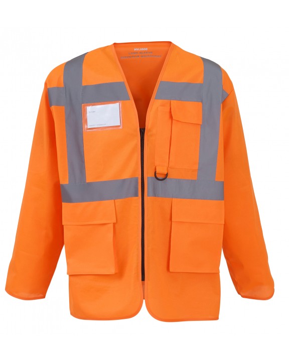 Gilet de sécurité personnalisable YOKO Veste haute visibilité