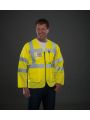 Fluohesje YOKO Hi -Vis jacket voor bedrukking &amp; borduring