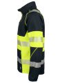 Veste personnalisable PROJOB 6443 SOFTSHELL DEPERLANTE - EN ISO 20471 CLASSE 1