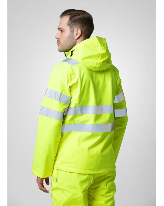 Veste personnalisable PROJOB 6450 VESTE SOFTSHELL CAPUCHE - EN ISO 20471 CLASSE 3/2 - EN343 3/3/X