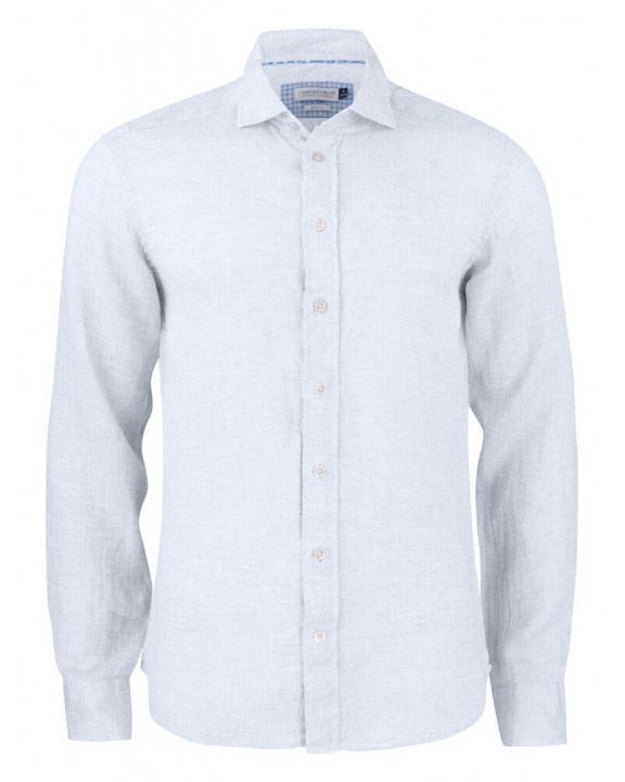 Hemd J. HARVEST & FROST HEMD INDIGO BOW 33 REGULAR FIT voor bedrukking &amp; borduring