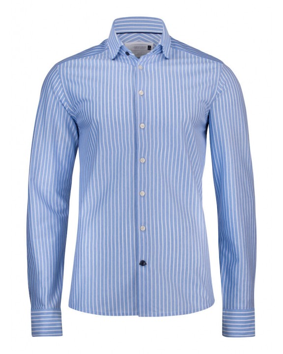 Hemd J. HARVEST & FROST HEMD INDIGO BOW 34 REGULAR FIT voor bedrukking &amp; borduring