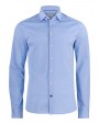 Hemd J. HARVEST & FROST HEMD INDIGO BOW 34 REGULAR FIT voor bedrukking &amp; borduring