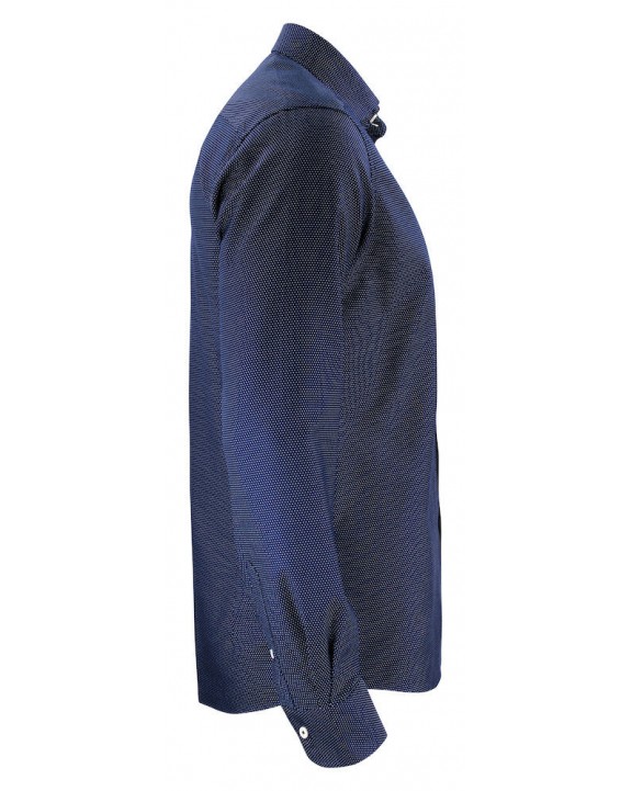 Hemd J. HARVEST & FROST HEMD PURPLE BOW 49 REGULAR FIT voor bedrukking &amp; borduring