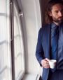 Hemd J. HARVEST & FROST HEMD RED BOW 120 SLIM FIT voor bedrukking &amp; borduring