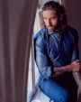 Hemd J. HARVEST & FROST HEMD RED BOW 120 SLIM FIT voor bedrukking &amp; borduring