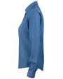 Hemd J. HARVEST & FROST HEMD INDIGO BOW 130 WOMAN voor bedrukking &amp; borduring