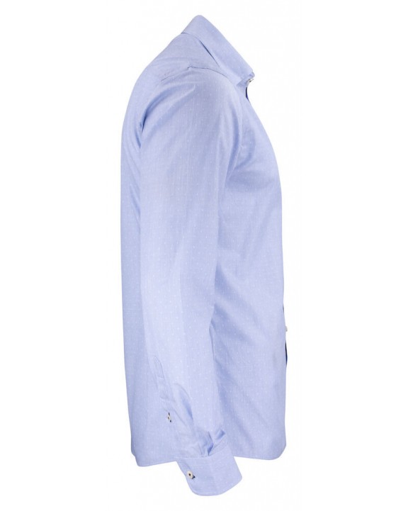 Hemd J. HARVEST & FROST HEMD PURPLE BOW 140 REGULAR FIT voor bedrukking &amp; borduring