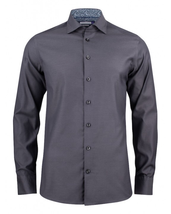 Hemd J. HARVEST & FROST HEMD PURPLE BOW 142 SLIM FIT voor bedrukking &amp; borduring