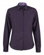 Chemise personnalisable J. HARVEST & FROST CHEMISE PURPLE BOW 142 FEMME