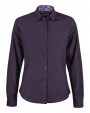 Chemise personnalisable J. HARVEST & FROST CHEMISE PURPLE BOW 142 FEMME