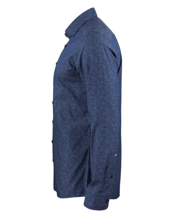 Hemd J. HARVEST & FROST HEMD PURPLE BOW 143 REGULAR FIT voor bedrukking &amp; borduring