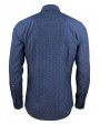 Hemd J. HARVEST & FROST HEMD PURPLE BOW 143 REGULAR FIT voor bedrukking &amp; borduring