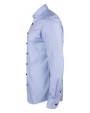 Hemd J. HARVEST & FROST HEMD PURPLE BOW 145 REGULAR FIT voor bedrukking &amp; borduring