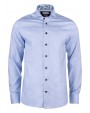Hemd J. HARVEST & FROST HEMD PURPLE BOW 145 REGULAR FIT voor bedrukking &amp; borduring