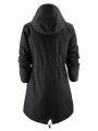 Veste personnalisable J. HARVEST & FROST MANTEAU A CAPUCHE TECHNICAL CITY FEMME