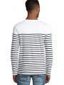 T-Shirts à personnaliser SOL'S Matelot Lsl Men blanc/bleu marine