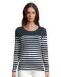 T-shirt SOL'S Matelot Lsl Women voor bedrukking &amp; borduring
