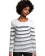 T-shirt SOL'S Matelot Lsl Women voor bedrukking &amp; borduring